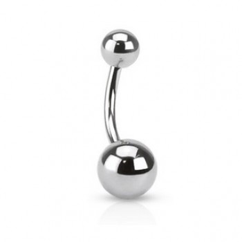 316L Surgical Steel Navel Bar Belly Ring